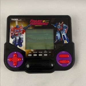 Hasbro Tiger Electronics Handheld Transformers Gen 2 LCD Game Retro 1993 Reissue